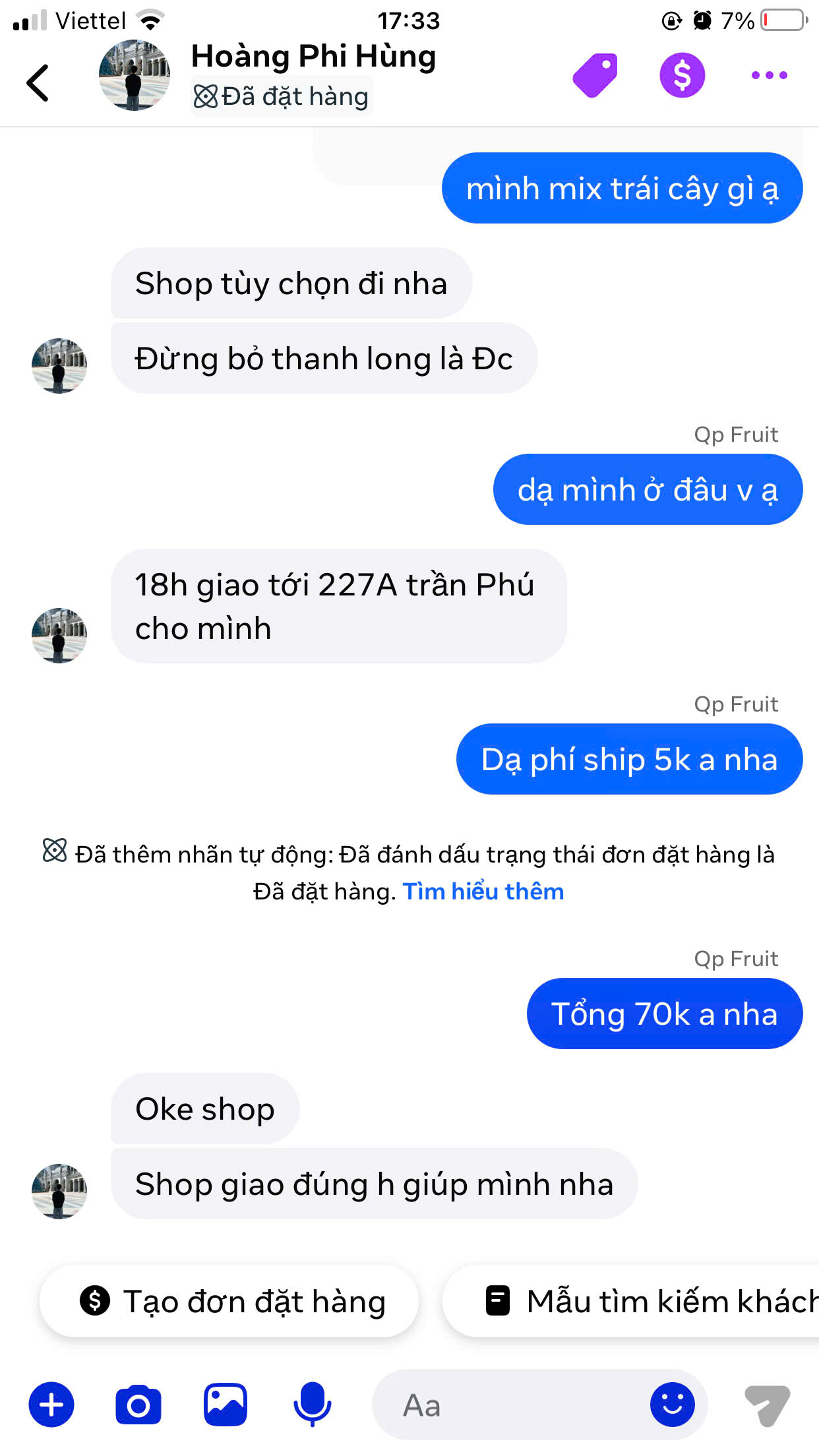 Feedback từ Khách hàng Huế